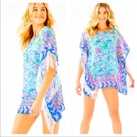 🛑SOLD🛑 Lilly Pulitzer Sway this Way Swim Coverup - Picture 1 of 2